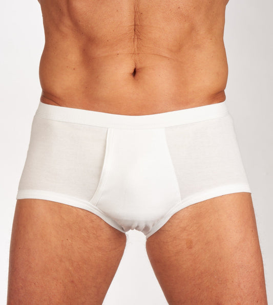 Mango slip 2 pack 1-1 rib white heren-1