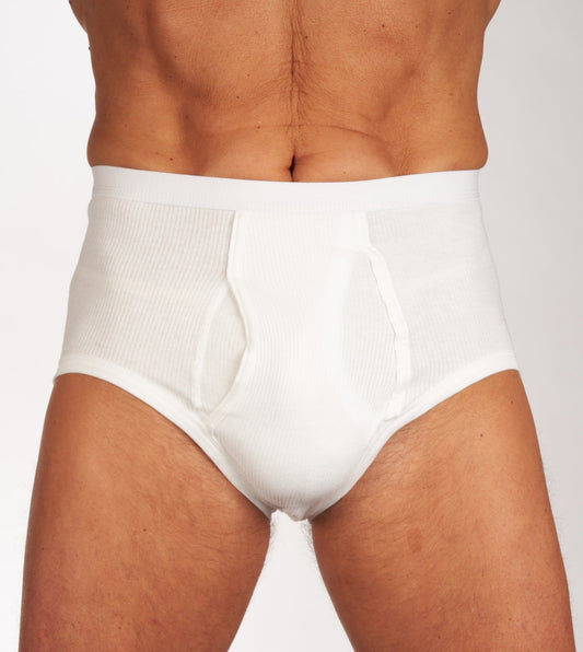 Mango slip 2 pack 2-2 rib white heren-1
